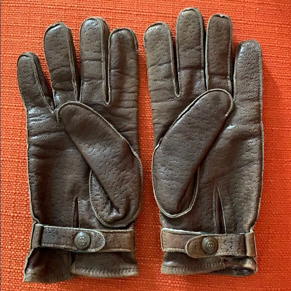 Accessories Vintage Mens Leather Gloves Poshmark